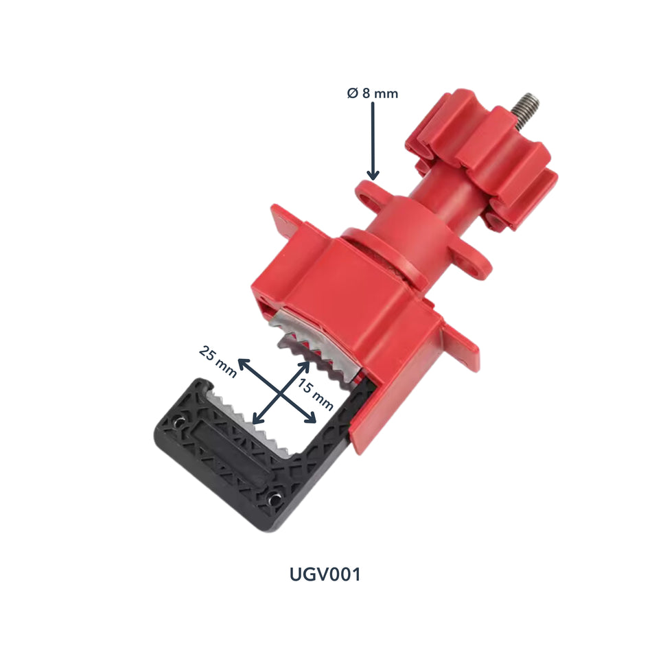 Klemmblock für Universal-Ventilabsperrungs