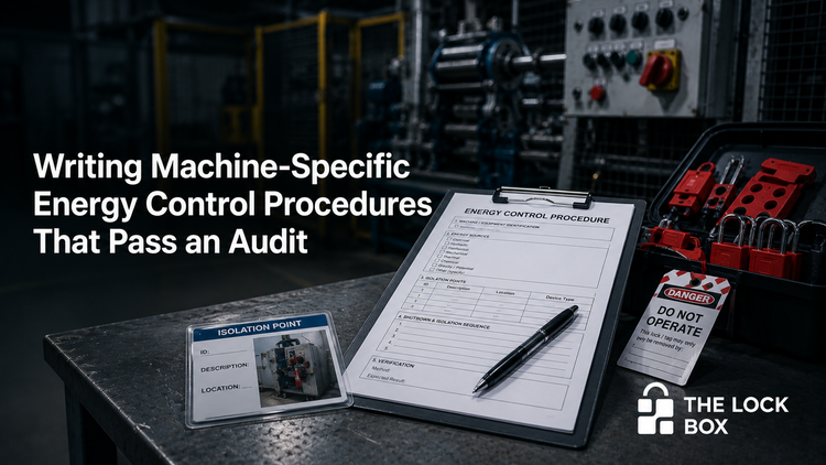 Writing Machine-Specific Energy Control Procedures That Pass an Audit