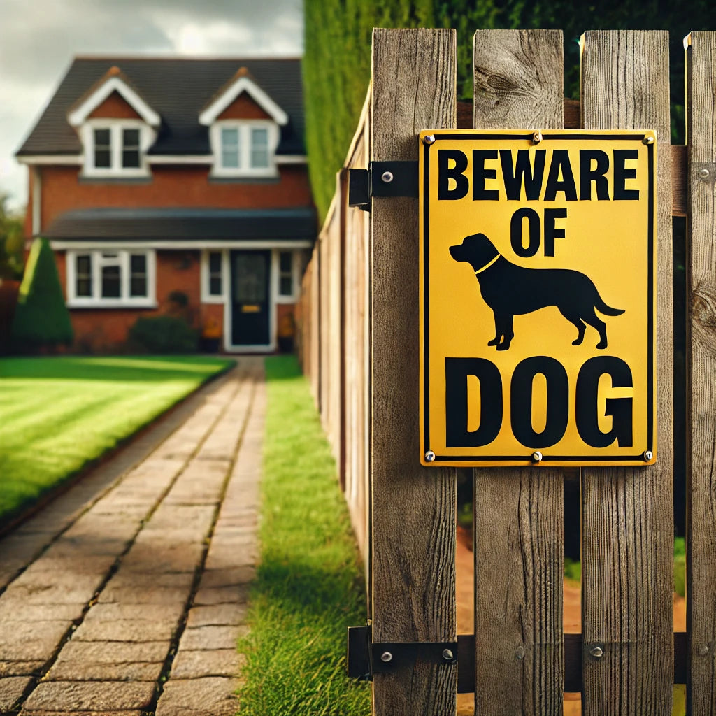 Protecting Property and Pets: The Importance of Warning Dog Signs
