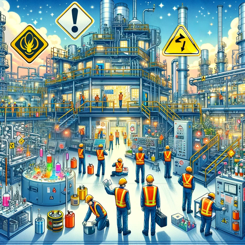 Häufige Gefahren in einer Industrieanlage