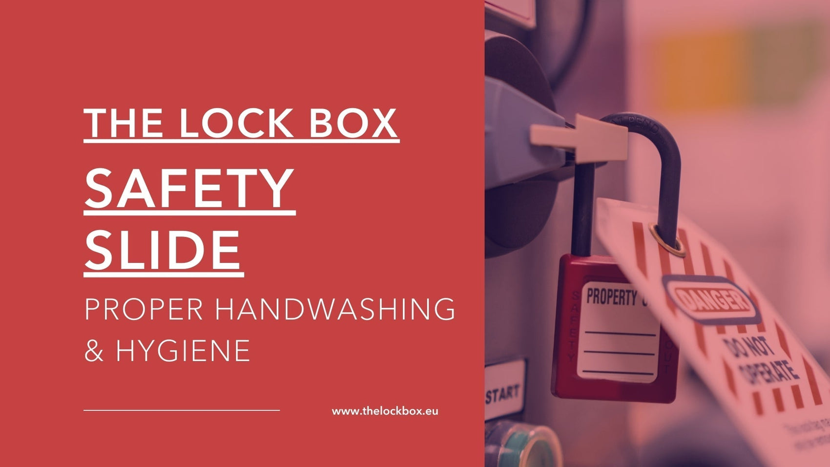 Safety Slide for Proper Handwashing & Hygiene