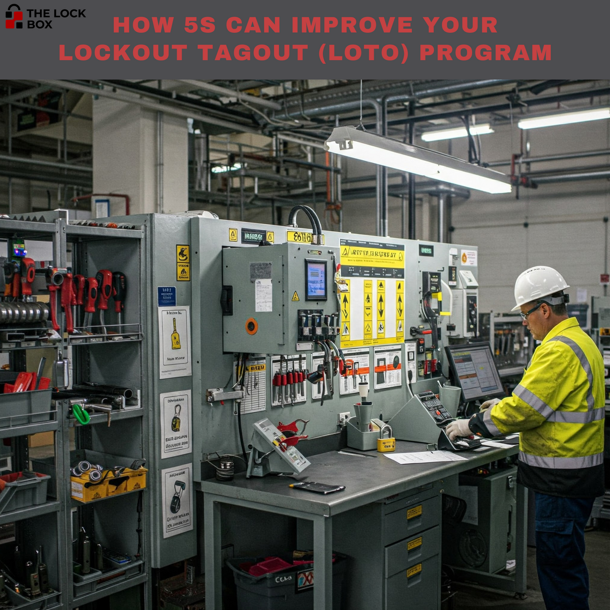 Wie 5S Ihr Lockout-Tagout (LOTO) Programm verbessern kann