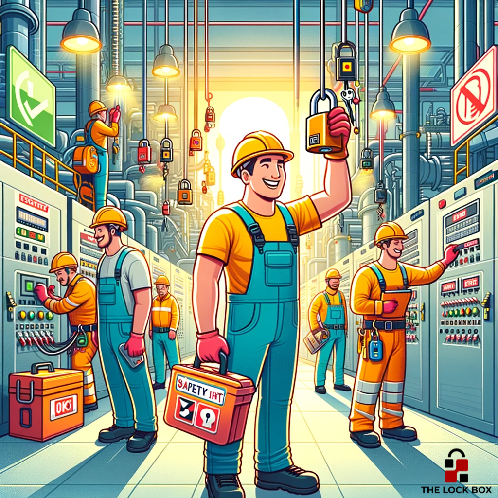 Lockout-Tagout-Integration in Wartungs und Notstopps