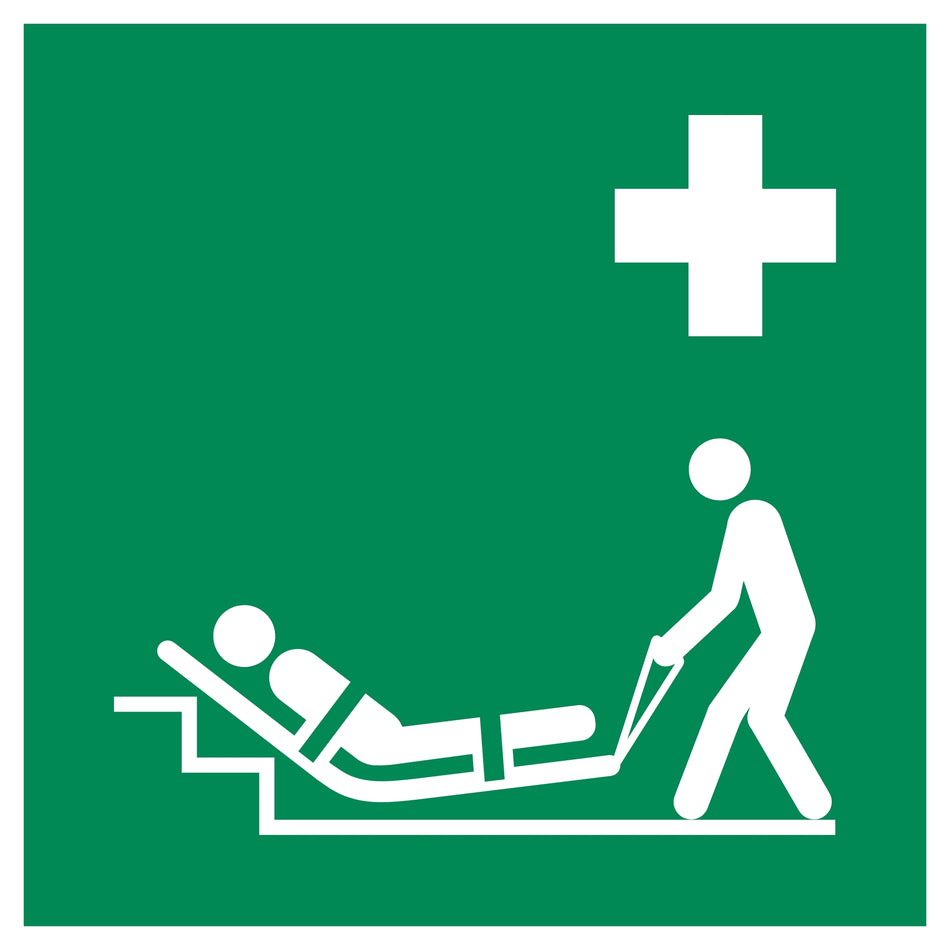 Evacuation mattress - E067 | ISO 7010