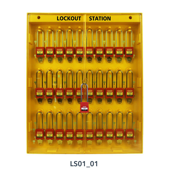 Lockout-Tagout-Station - Vorhängeschlösser