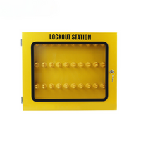 Metall-Lockout-Tagout-Station
