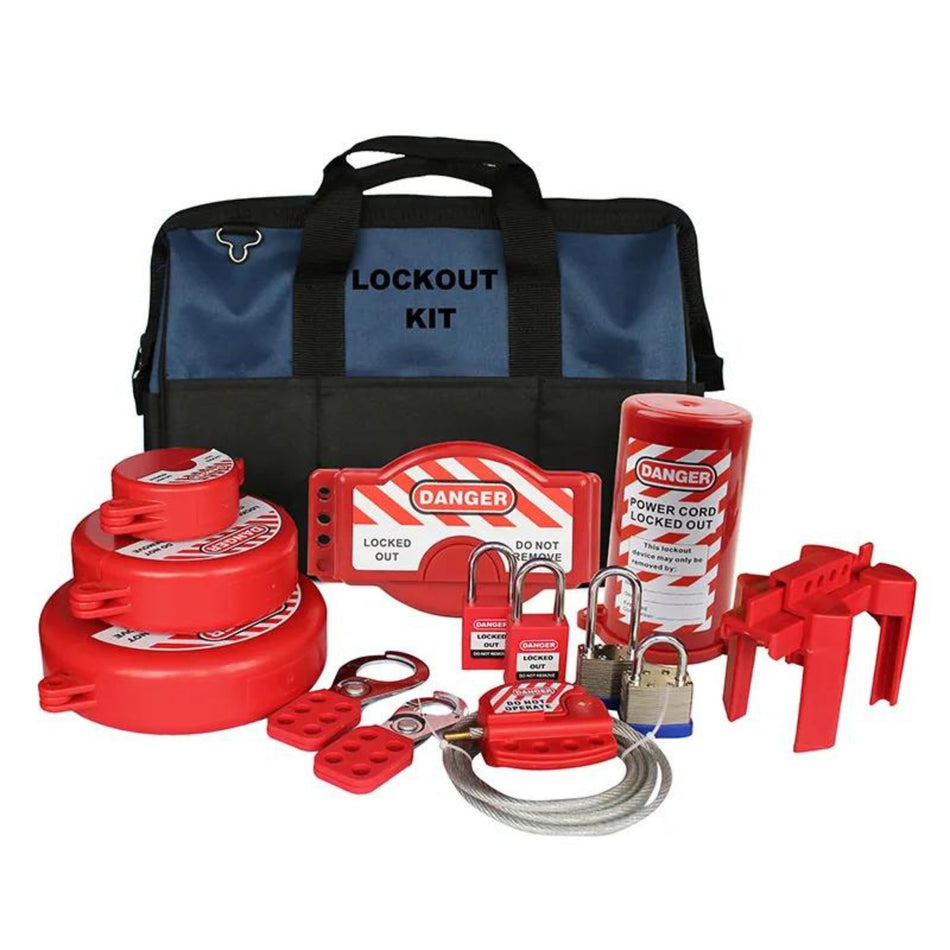 Ventil und elektrische Lockout Tagout Kit