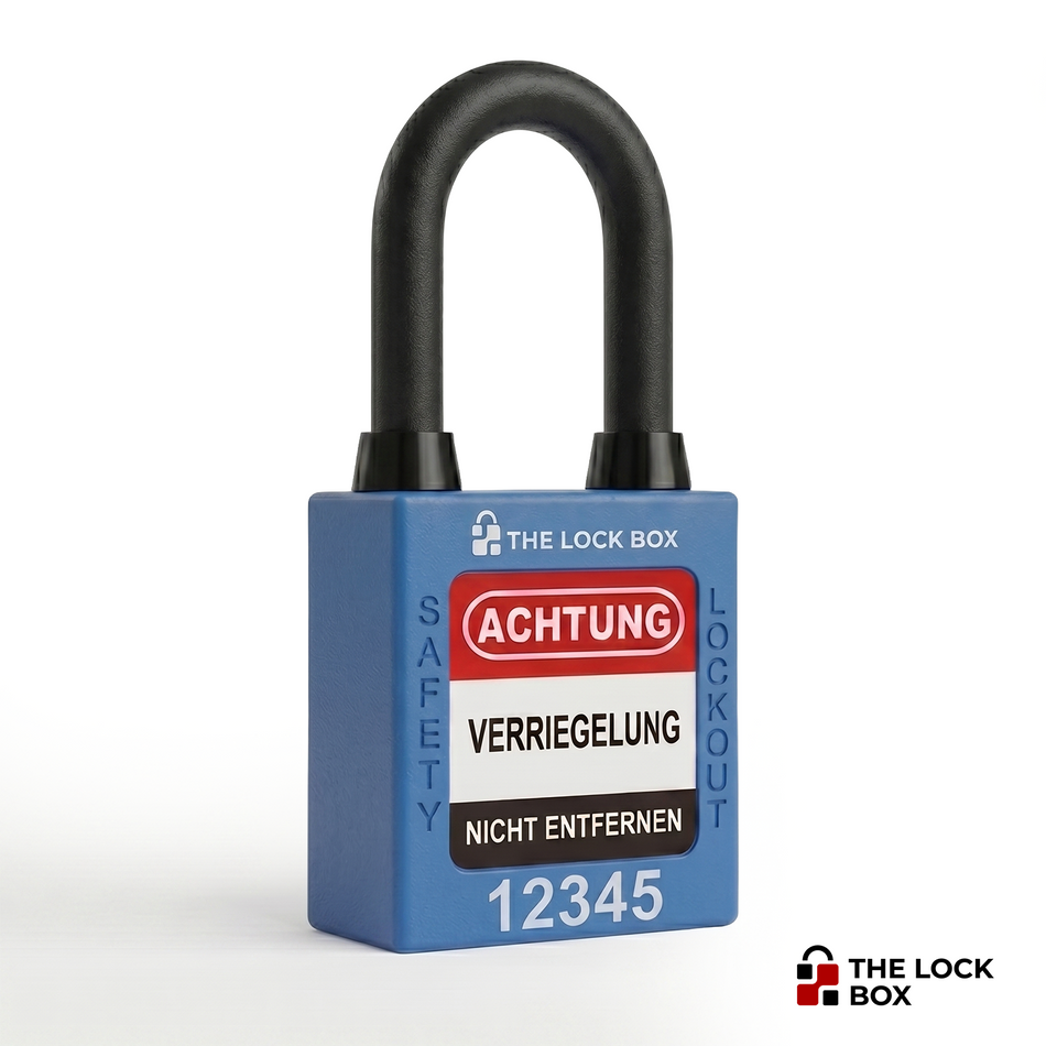 LOTO Dustproof Padlock - Nylon - 38mm