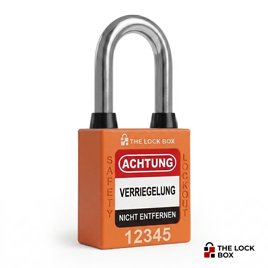 LOTO Dustproof Padlock - Steel - 38mm