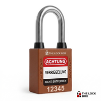 LOTO Dustproof Padlock - Steel - 38mm