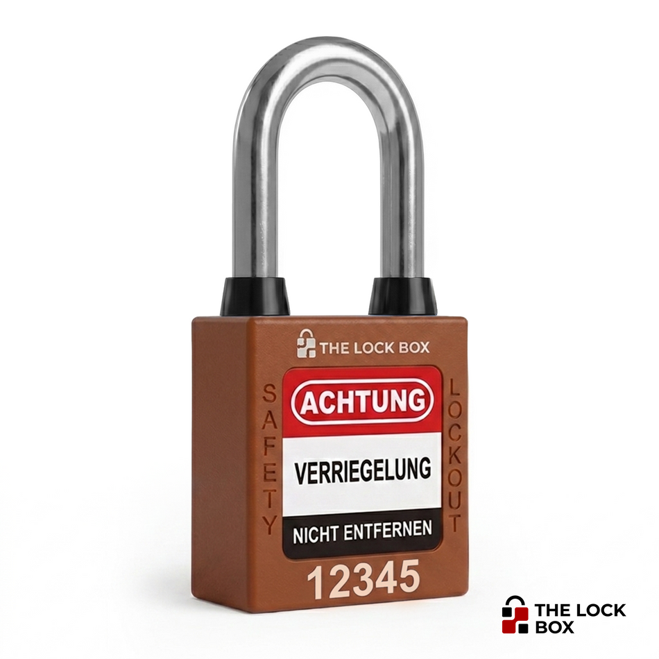 LOTO Dustproof Padlock - Steel - 38mm