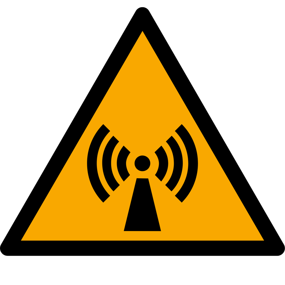 Avertissement radiations non ionisantes - W005 | ISO 7010