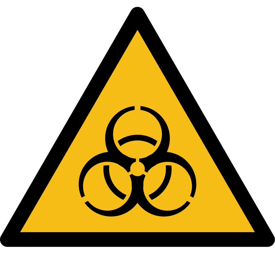 Avertissement danger biologique - W009 | ISO 7010