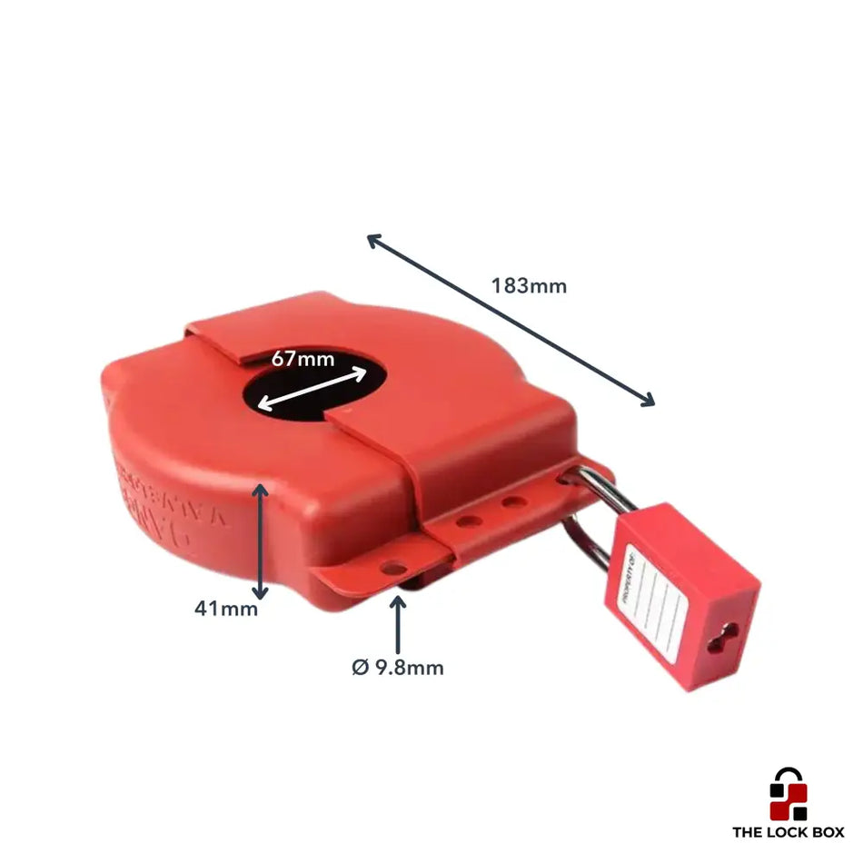 Adjustable Gate Valve Cover Lock