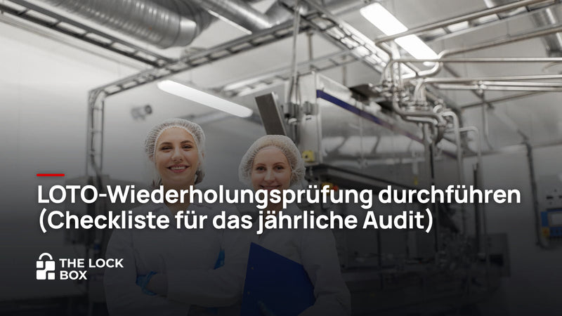 LOTO-Wiederholungsprüfung durchführen (Checkliste für das jährliche Audit)