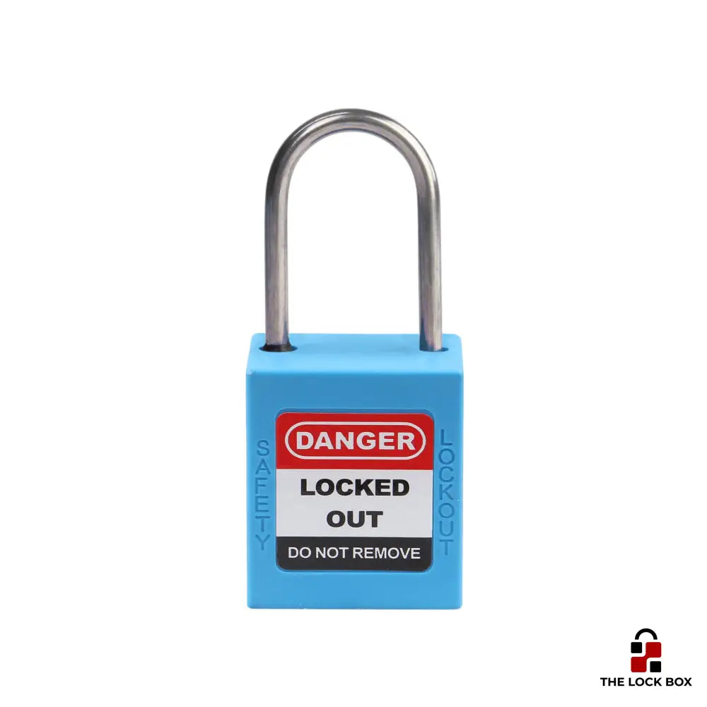 LOTO Padlock - Slim Steel - 38mm - The Lock Box - LOTO023