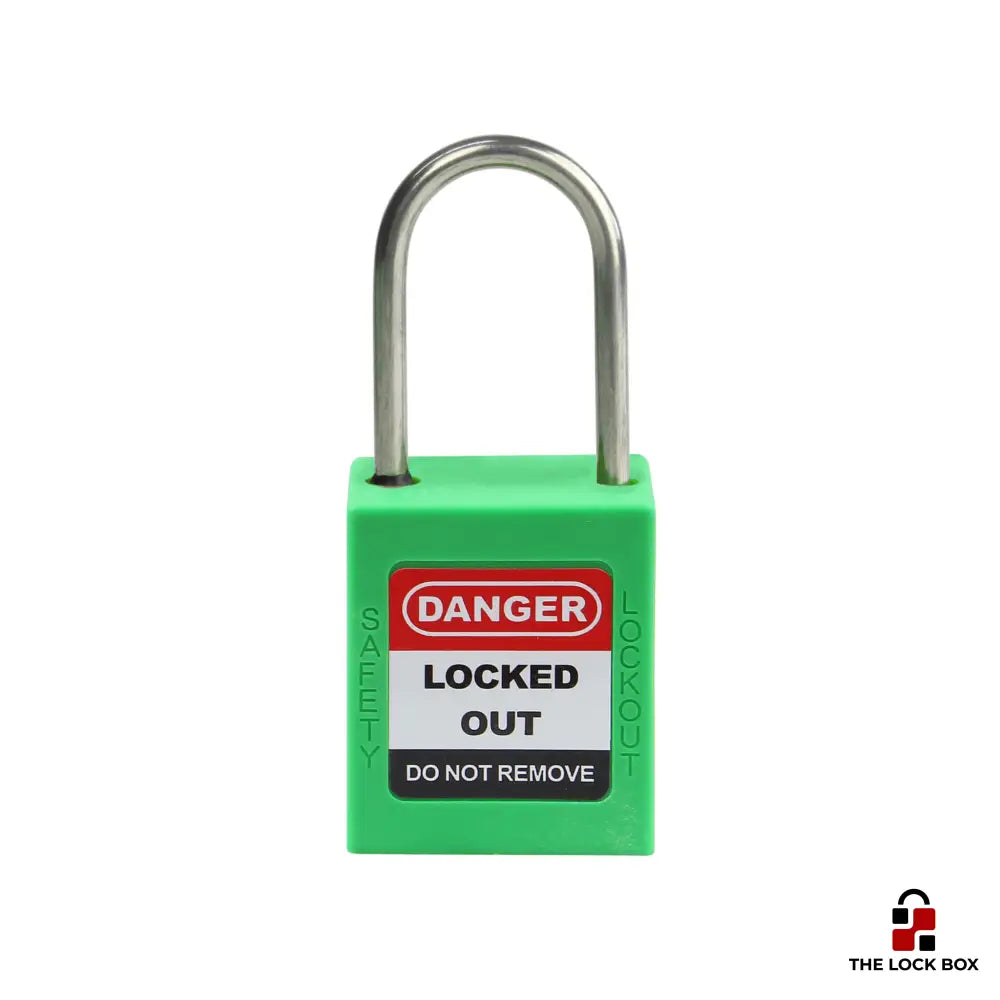 LOTO Padlock - Slim Steel - 38mm - The Lock Box - LOTO026