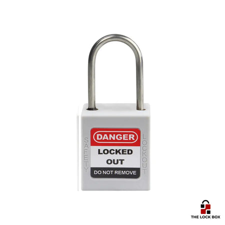 LOTO Padlock - Slim Steel - 38mm - The Lock Box - LOTO027