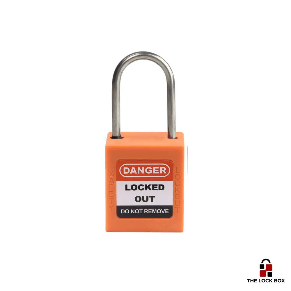 LOTO Padlock - Slim Steel - 38mm - The Lock Box - LOTO025