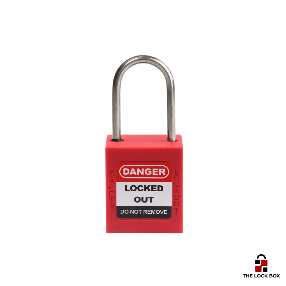 LOTO Padlock - Slim Steel - 38mm - The Lock Box - LOTO021