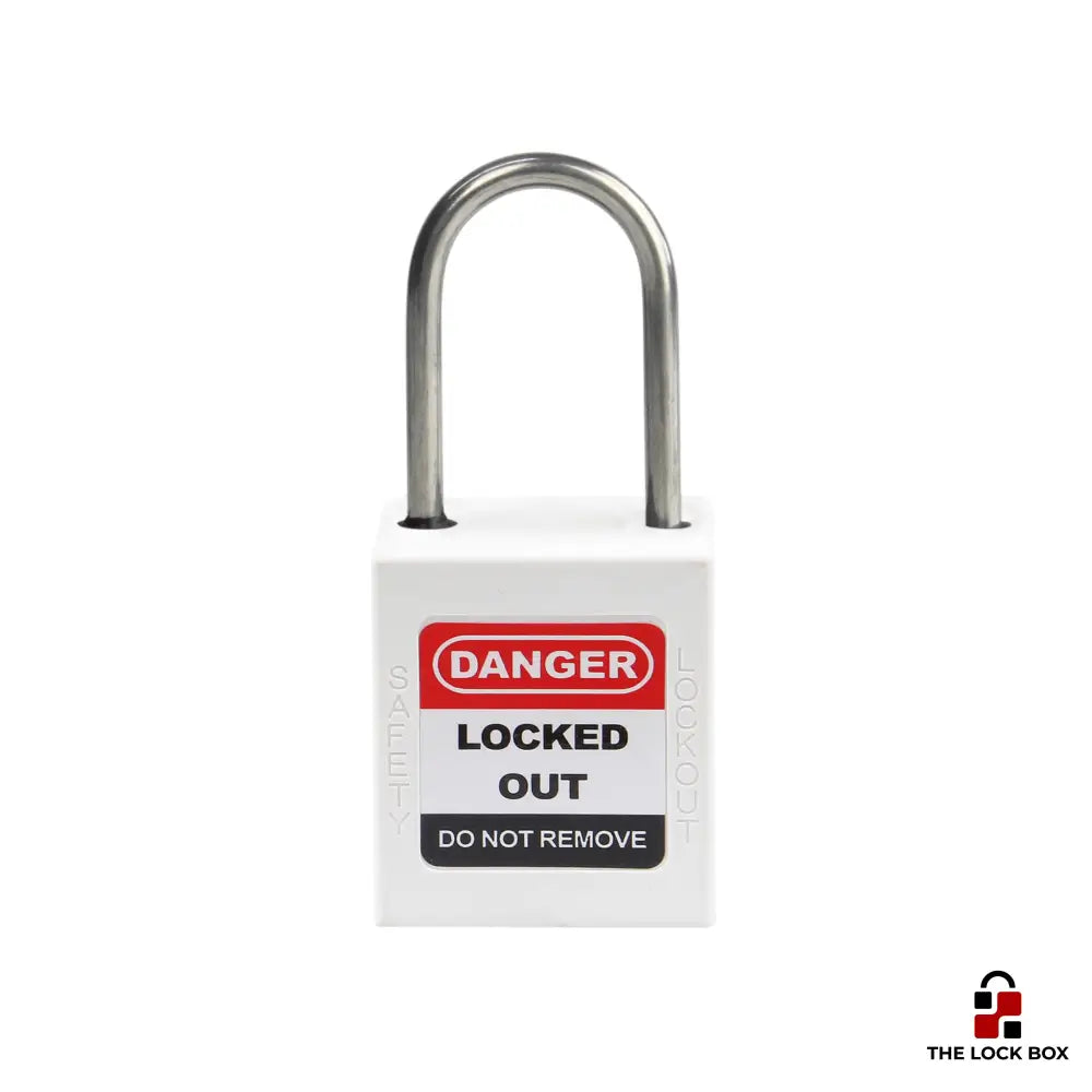 LOTO Padlock - Slim Steel - 38mm - The Lock Box - LOTO028