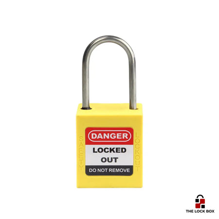 LOTO Padlock - Slim Steel - 38mm - The Lock Box - LOTO022