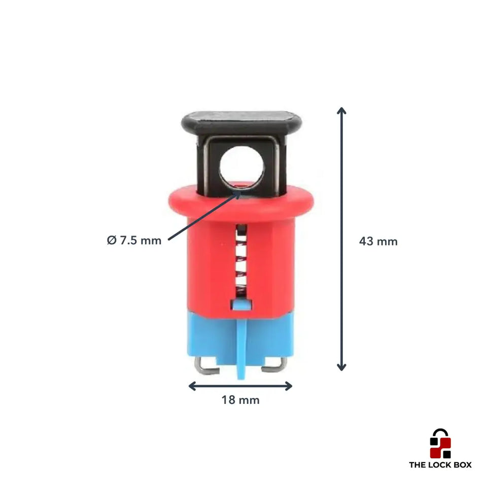 Miniature Circuit Breaker Lockout - Pin In Standard Electrical