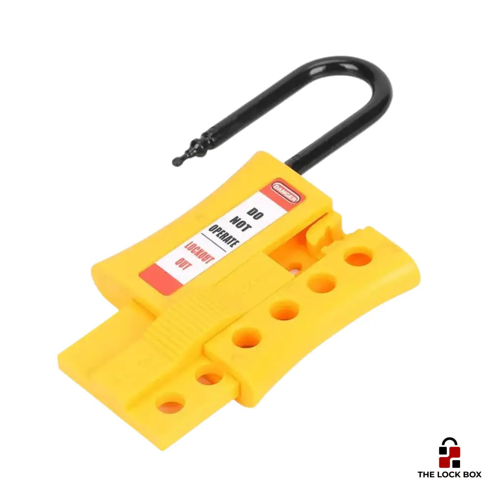 Nylon Safety Hasp - LOTO Padlock - Thick - The Lock Box - NSH002