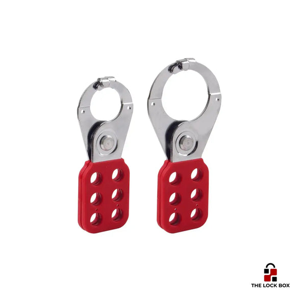 Safety Hasp - Steel Hasp / Nylon Body