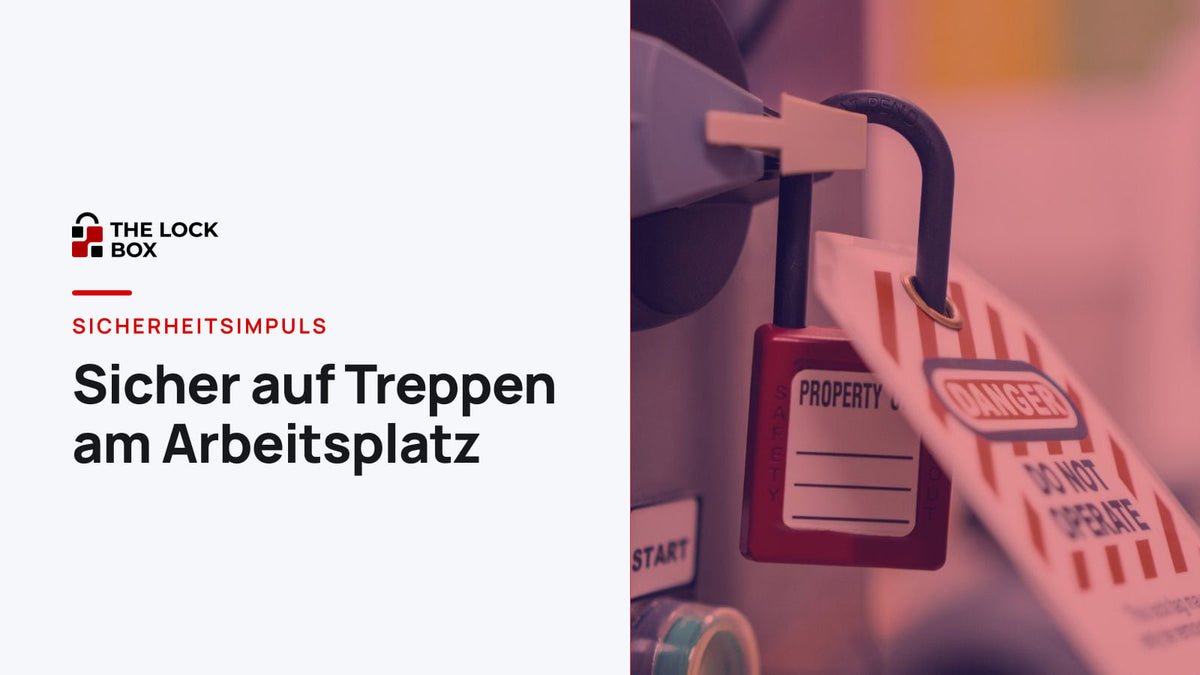 Sicherheitsimpuls: Sicher auf Treppen am Arbeitsplatz
