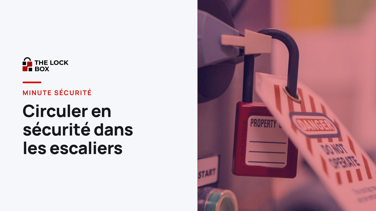 Minute sécurité : circuler en sécurité dans les escaliers