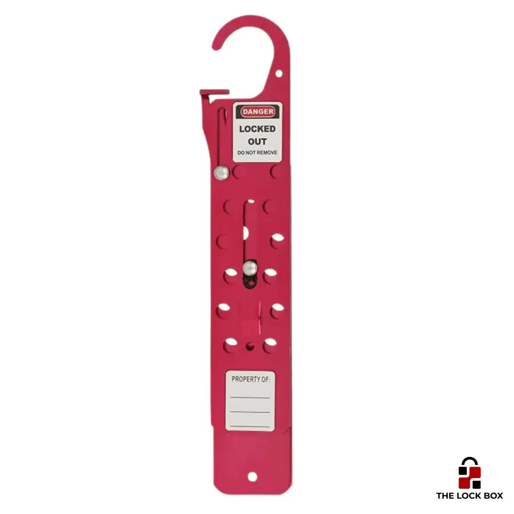 Sliding Safety Hasp - Aluminium - The Lock Box - SSH001