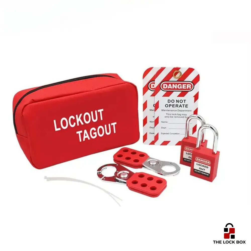 Small Lockout Kit | Padlocks, Lockout Tags, Hasps | The Lock Box