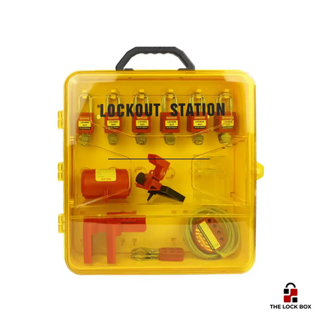 Small Lockout Station - Style 4 - The Lock Box - LSS004