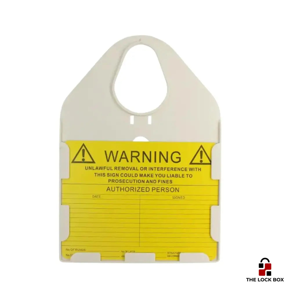 Style 3 - Scaffold Inspection Tag 10 Pack Loto Signage