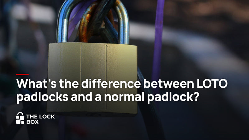 What's the difference between LOTO padlocks and a normal padlock?