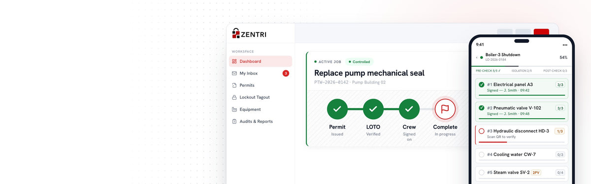Lockout Tagout & Permit to Work Software